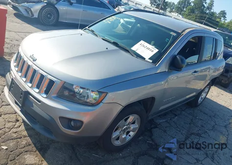 2015 Jeep Compass Sport from USA, damaged, VIN 1C4NJCBA3FD313460